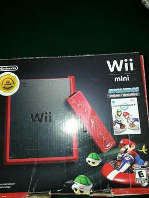 Wii Mini Rojo + 3 Juegos