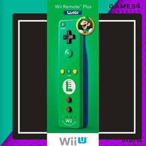 Wii Mote Control Plus Edición Luigi Nuevo Envió