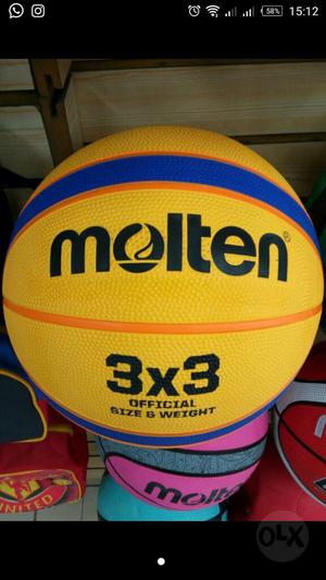 Balón Molten Pro Basket Amarillo