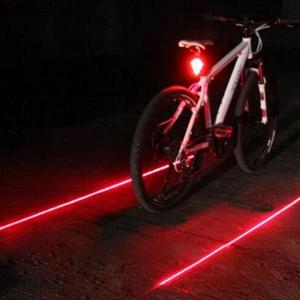 Luz LED Láser trasera con indicador Luz de Seguridad Rojo y