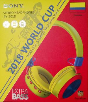 Audífonos inalámbricos colores Colombia Copa Mundo Rusia
