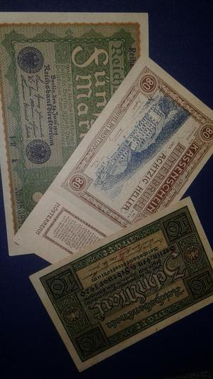 Billetes de Alemania Imperial