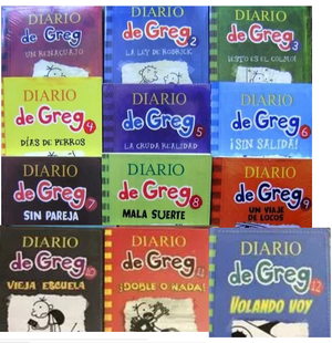 DARIO DE GREG SAGA COMPLETA 12 LIBROS