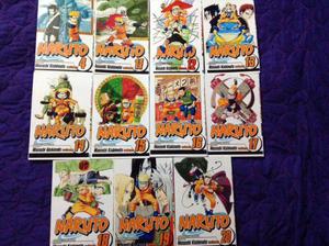 Manga Naruto Masashi kishimoto en Ingles 4 y 11 al 20