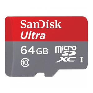 Memoria Micro Sd Xc 64gb Sandisk Clase 10 Original
