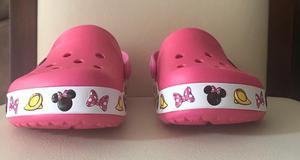 Crocs Minnie para Niña Talla J3