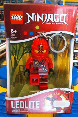 Llavero Lego Con Luz Ninjago Rojo Importado Con Luz