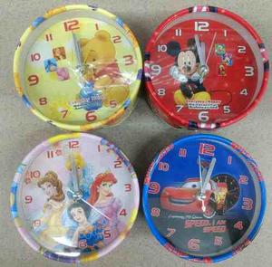 Reloj Despertador Para Niños Disney