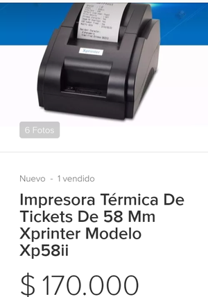 Impresora Xprinter