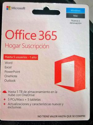 Office 365 Hogar hasta 5 usuarios