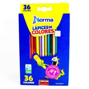 Colores Redondo X 36 Norma
