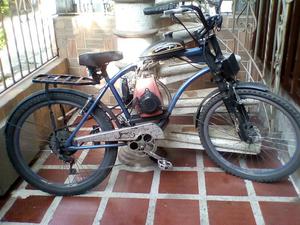 Bicicleta con Motor 4tiempos