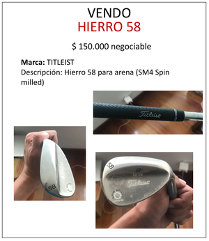 Hierro 58 Golf