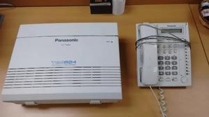 Planta Telefonica Panasonic Kxtem 824 Con 6 - 16 Usada