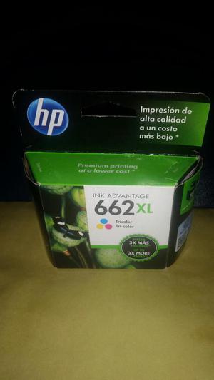 CARTUCHO COLOR ORIGINAL HP 662XL