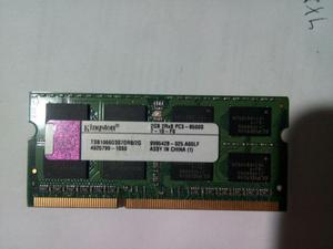 Memoria RAM para portatil 2 GB DDR3 SDRAM PC MHz
