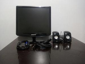 Monitor de Pc Y Parlantes