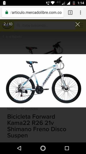 Bicicleta Forward