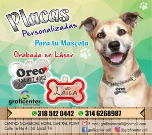 placas para mascotas