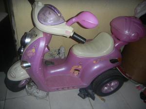 moto de bateria para niña