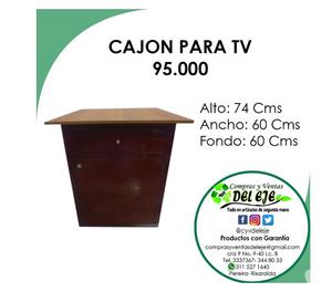 SE VENDE CAJON TV