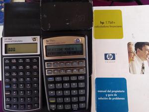 Calculadoras financieras HP 17ll