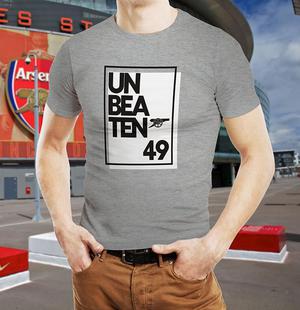 Camiseta Estampada Fútbol Arsenal ing Gris Talla M