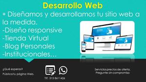 Diseñamos Sitios WEB y Sistemas Administrativos