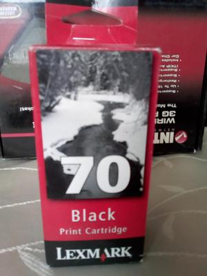 cartucho lexmark 70 negro