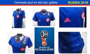 Camiseta azul seleccion colombia