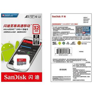 SanDisk micro sd 32 GB tarjeta de memoria flash original