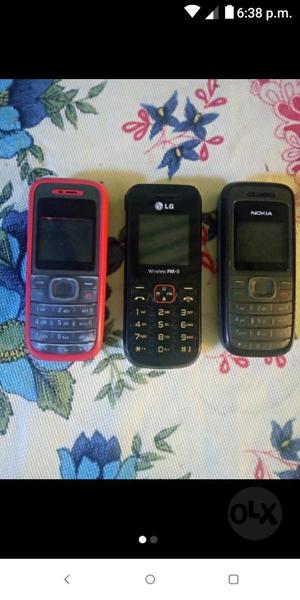 Vendo 3celulares