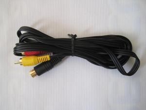 Cable Av Video Pa Retro Consola Juegos Sega Saturn