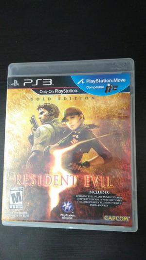 Resident Evil 5 Gold Edition Ps3 Play 3 Vendo O Cambio