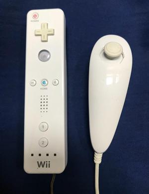 Control de Wii con Nunchuck Original