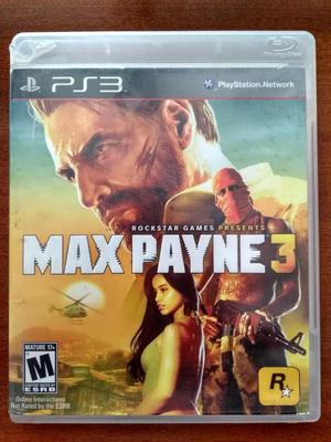 Juego Max Payne 3 PS3 Original