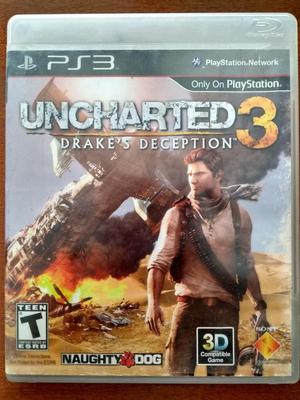 Juego Uncharted 3 PS3 Original
