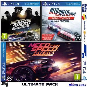 Need For Speed Ultimate Bundle Ps4 Original
