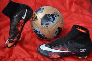 GUAYOS NIKE SUPERFLY EDICION LIMITADA, BALON RUSSIA 