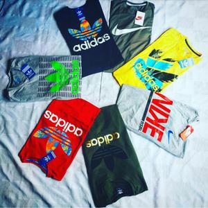 Camisetas adidas vs Nike $