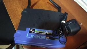 Router Linksys Wifi WRT54G, 4 puertos