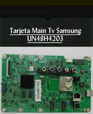 Tarjeta Main Tv Samsung Un48h