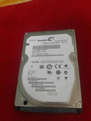 Vendo Disco Duro de 250gb Portatil