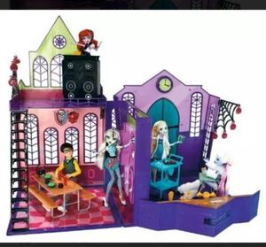 Escuela de Las Monster High Original promoción con el carro
