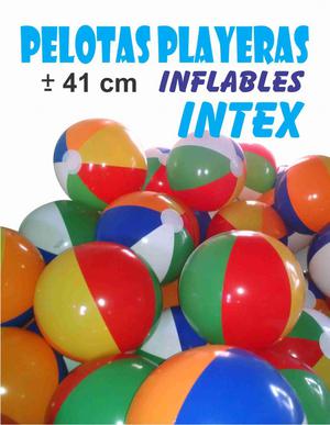 PELOTAS PLAYERAS INFLABLES INTEX