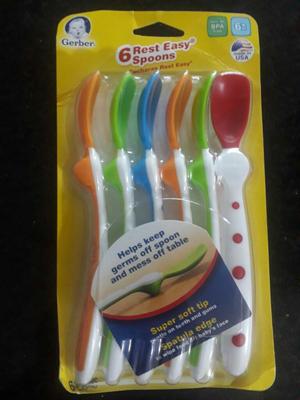 Set de 6 Cucharas Suaves Marca Gerber