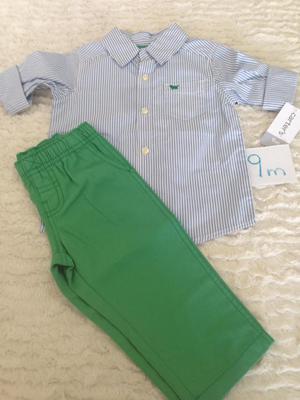 ropa nueva carters talla 9 meses $45 mil conjunto