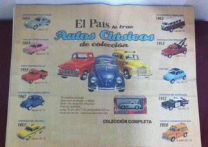 Autos Clásicos de Colección a Escala Carros de Colección