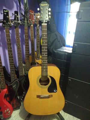 Guitarra Electroacustica Epiphone Pr150na Folk Cuerda Acero