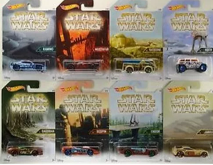 Hot Wheels A Escala Star Wars Set De Coleccion
